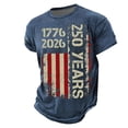 thumbnail image 4 of FINALGANG Boys 250th Anniversary Usa Shirts 4th Of July T-Shirt Independence Day Tee Shirt For Kids American Flag Tshirts 250 Years Birthday Patriotic Tops 3-4 Years, 4 of 4