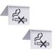 thumbnail image 1 of 2pcs / Hotel / Oficina de material acero Inoxidable De dos símbolo, 1 of 8