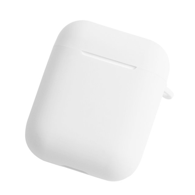 Cateissary Estuche para auriculares inalámbricos Desmontable Flexible Color sólido Funda protectora para auriculares Accesorios Reemplazo para i9S Cables de audio/vídeo Blanco