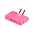 thumbnail image 1 of Agiferg Multi-head Plug Into One-turn Split-head Variational Converter Three-term Two-claw Flat-foot Plug-in Triangular Socket Two Holes Long And Empty, 1 of 2