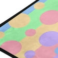 thumbnail image 4 of SKYSONIC Vivid Polka Dot Area Rug 39x20 in, Stain Resistant Carpet Throw Rug with Elastic Cotton Interlayer for Kitchen Bathroom Living Room Bedroom, 4 of 7