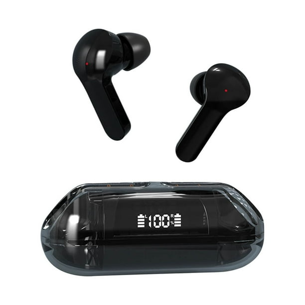 Auriculares Bluetooth Ganfancp In-Ear Transparentes Alta Gama con Reducción de Ruido