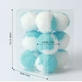 thumbnail image 2 of Balles pour Chat Silencieuses en Peluche - 12 Pcs Jouets Interactifs Mignons à Pompons pour Animaux Balles Jouets pour Chaton, 2 of 7