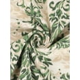 thumbnail image 5 of Conjunto de Pijamas para Mujeres de Manga Larga Floral con Pullover y Frente Atado, Pantalones Anchos Suaves de 2 Piezas, XL Blanco Floral, 5 of 5