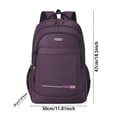 thumbnail image 2 of XIMIN Men Smell Proof Travel Laptop Backpack Large Capacity Carbon Enduring Secure Anti Theft Water Resistant Business Bag with USB Charging Port 3 Zips Black, 2 of 3