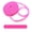 16.4ft(5m)pink, variant on Portable Clothesline for Outdoor & Home, 3 Pack Windproof Non-Slip Clothesline with Hooks, Anti-Bunching Grid Clothes Line, Knot Free Travel Clothesline for Camping, RV Trips, Backyard (16.4ft(5m))
