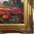 thumbnail image 3 of La Pastiche Claude Monet 'Tulip Field with the Rijnsburg Windmill ' Hand Painted Framed Canvas Art, 3 of 5