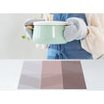 thumbnail image 5 of Unique Bargains Set of 6 Placemats for Dining Table Decor Wipeable Table Mat Light Pink, 5 of 7