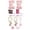 E, variant on Glass & Bottle Drinkware Upgrade Kit for Cups – Embroidery Patch Straw Covers Charm Necklace Chain and Leak Guard Accessories