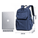 thumbnail image 2 of Mochila Multifuncional Informal De Moda Con Puerto Usb Azul, 2 of 5