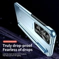 thumbnail image 4 of SaniMore Case for Samsung Galaxy S23 Ultra 6.8" 2023 with Hidden Kickstand & S Pen Slot & Stylus, Anti-scrctch Drop-proof Tough PC Backplane Anti-shock Slim Shell for Galaxy S23 Ultra, Blue, 4 of 7