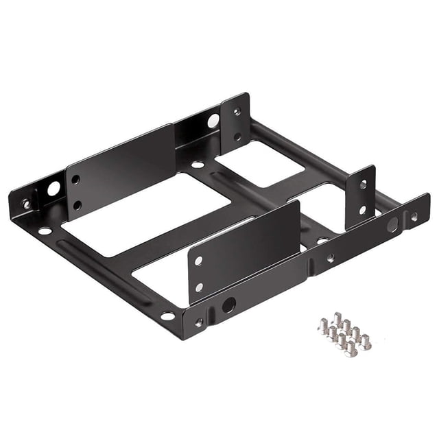 Soporte de adaptador de kit de montaje de metal SSD externo de 2,5 pulgadas a 3,5 pulgadas Eigraketly EL009031-00