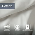 thumbnail image 5 of Urban Habitat Brooklyn 7-Piece Farmhouse Cotton Jacquard Comforter Set in Ivory, 5 of 12