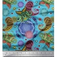 thumbnail image 1 of Soimoi Cotton Duck Fabric Mandala & Paisley Ethnic Print Fabric by the Yard 42 Inch Wide, 1 of 1