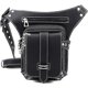 thumbnail image 2 of Steampunk Waist Bag Fanny Pack Fashion Gothic Leather Shoulder Crossbody Messenger Bags Thigh Leg Hip Holster Purse Travel Pouch Hiking Sport Chain Ba, 2 of 5