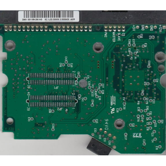 WD800JB-00ETA0, 2061-001189-290 AG, WD IDE 3.5 PCB