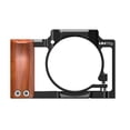 thumbnail image 2 of UURIG Aleación Cámara digital Jaula Profesional Manejado Removable Soporte de zapato frío Fotografiado Reemplazo de empuñadura para ZV1 Advancent EL005738-00, 2 of 7