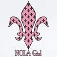 thumbnail image 2 of CafePress - NOLA Girl Fleur De Lis (Pink) Infant Bodysuit - Baby Light Bodysuit, Size Newborn - 24 Months, 2 of 4