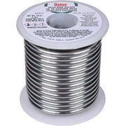 Oatey 20019 Wire Solder, 1 lb Bulk, Solid, Silver Gray