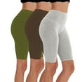 thumbnail image 2 of Casual shigh waist shorts for women, 2 of 5