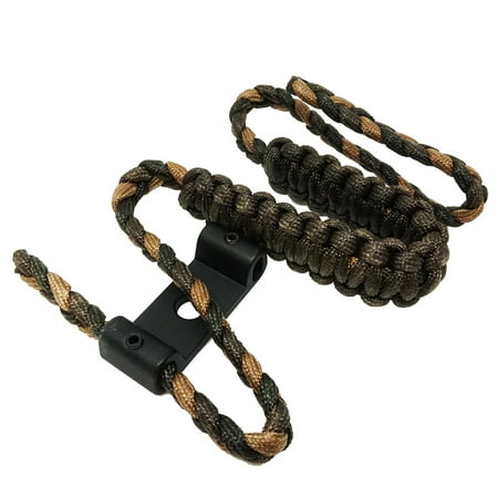 Safari Choice Archery Aluminum Mounting Double Wided Braided Bow Sling Brown