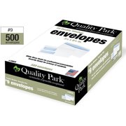 Quality Park 2-Window Security Tinted Invoice/Check Mailer #9 3 7/8 x 8 7/8 White 500/BX 24524