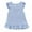 Blue, variant on Icvfdpl Summer Tops For Teen Girls Baby Kids Solid Cotton Clothes Sleeve Fly Color Blouse Ruffle Comfortable Dailywear 12-18 Months