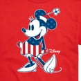 thumbnail image 3 of Disney - Americana - Minnie Flag Pattern - Adult Short Sleeve Graphic T-Shirt, 3 of 5