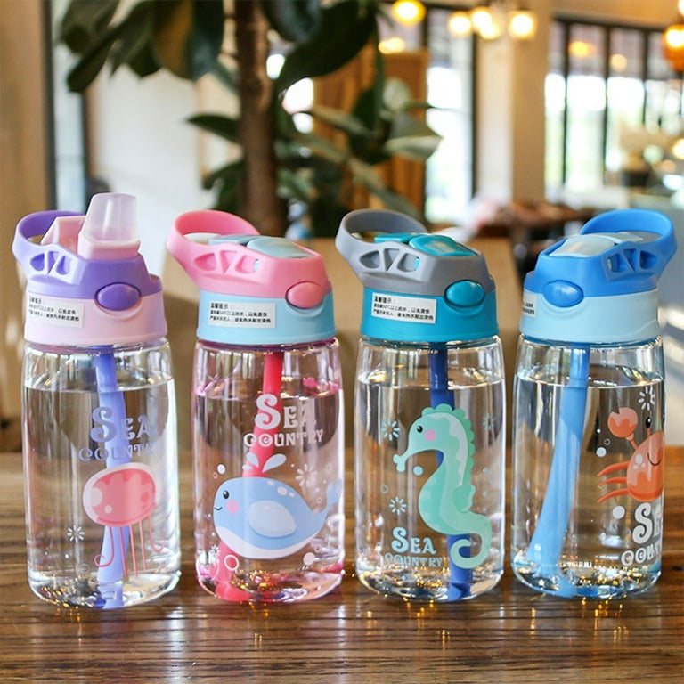 Cute Water Bottle with Straw for Women Teen Girls, BPA FREE & Leak Proof  One Click Open Flip Top & E…See more Cute Water Bottle with Straw for Women