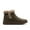 Dark Olive Combination, variant on Breeze Fur Womens Ankle Boots