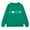 Green, variant on KAUOD Girls Heart Print Sweatshirts Ribbed Cuffs Cute Crew Neck Pullover Tops Clothes Teen Kids Long Sleeve Cotton Hoodies