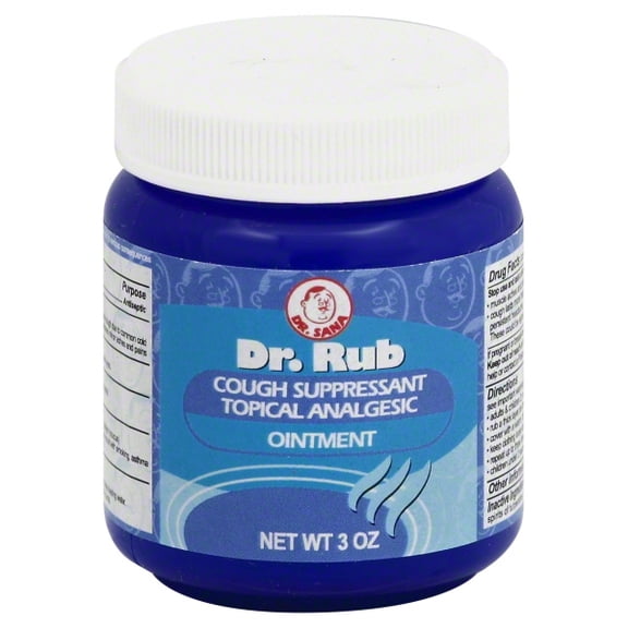 Healthtex Dr Sana Cough Suppressant/Topical Analgesic, 3 oz