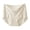 a01Beige, variant on Tummy Control Seamless Underwear for Women Invisible Lightweight Breathable Underpants Gray L