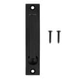 thumbnail image 4 of Wood Grip | 2 Pack Edge Pull Latch | Barn Door Handles | Pocket Lock | Suitable for Closet, Bathroom, Laundry, and Hallway Doors | Grip Edge (Matte Black, 2 Pack), 4 of 5