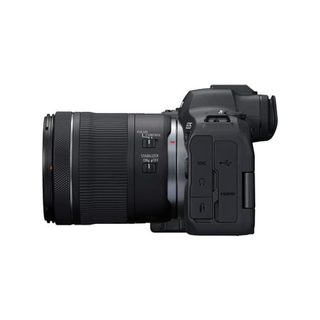Canon - EOS R6 Mark II Mirrorless Camera with RF 24-105mm  f/4-7.1 IS STM Lens - Black