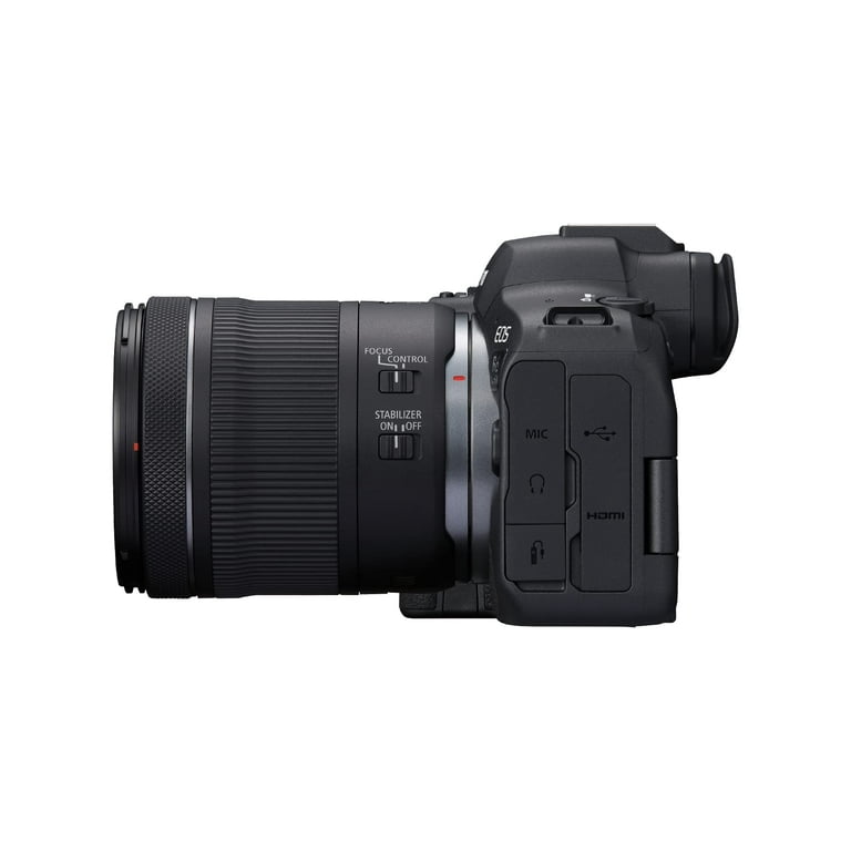 EOS R6 Mark II Mirrorless Camera with RF 24-105mm f/4-7.1 IS STM Lens,  Black 