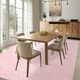 thumbnail image 3 of Garvee 9'x12' Modern Abstract Area Rug Solid Rug with Non Slip Rubber Backing, Washable Rug Low Pile Ultra Soft Indoor Carpet for Living Rooms Bedroom Dining Room, Pink, 3 of 8