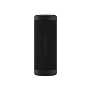 Lemon California Roll 24/7 Solar Powered Waterproof Portable Wireless Speaker - Black