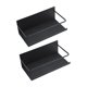 thumbnail image 5 of 2 piezas de estante para especias lateral del refrigerador, almacenamiento, organización de la cocina y Negro, 5 of 9