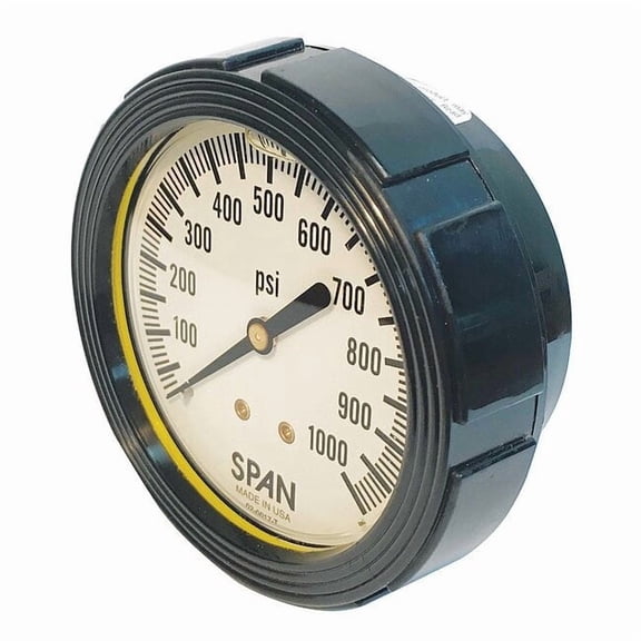 Span Pressure Gauge,2-1/2" Dial Size,MNPT LFC-220-1000-G