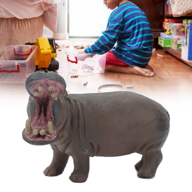 Plastic hippo figurines discount