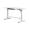 thumbnail image 5 of Motionwise Glasstop Height Adjustable Desk White, 5 of 13