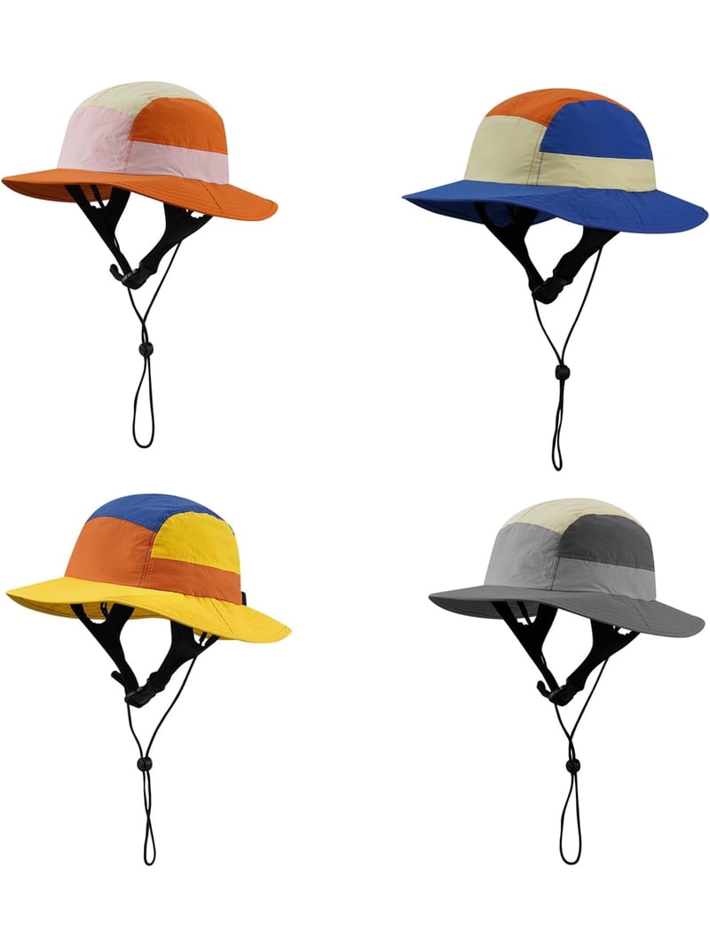 Surf Bucket Hat with Strap Waterproof Sun UPF 50+ Bucket Hat  display picture 1