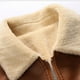 thumbnail image 4 of Chaqueta de cuero para hombre con solapa acolchada de terciopelo, informal, con cremallera lateral y bolsillo Pompotops  oipoqjl13807, 4 of 5