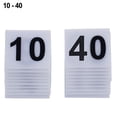 thumbnail image 1 of Table Number Signs 1-40 Table Numbering Table Display Table Number, 1 of 4