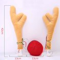 thumbnail image 4 of Yuarrent Universal Christmas Car Flannelette Decoration with Window Decor Side Ornament Modified Clip Removable Vehicle Xmas Type2 NO2, 4 of 6