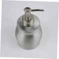 thumbnail image 4 of KALLORY Botella Dispensadora De Acero Inoxidable Para Champú Con Y Base Antiderrapante Plateada, 4 of 8