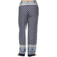 thumbnail image 4 of White Mark Women's Plus Size Border Printed Palazzo Pants, 4 of 4