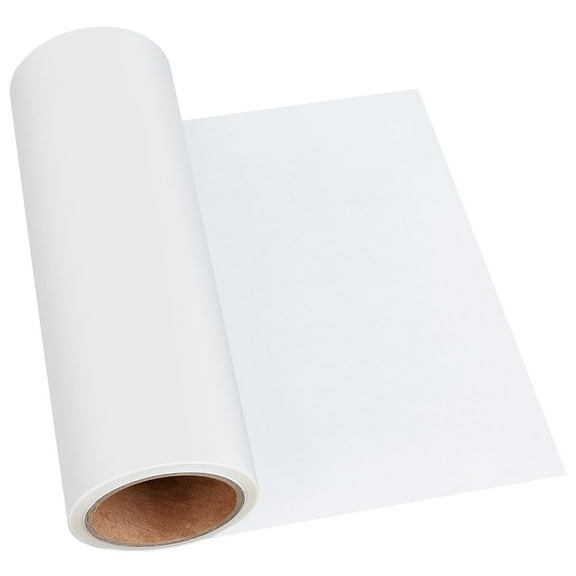 20 Yards Iron On Adhesive Film TPU Double-Sided Patch Heat Melt White 11.8inch Wide Patch Heat Melt