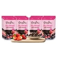 thumbnail image 2 of Tru Fru Dark Chocolate Dipped Freeze-Dried Strawberry, 2.1 Oz | 12-Pack, 2 of 5